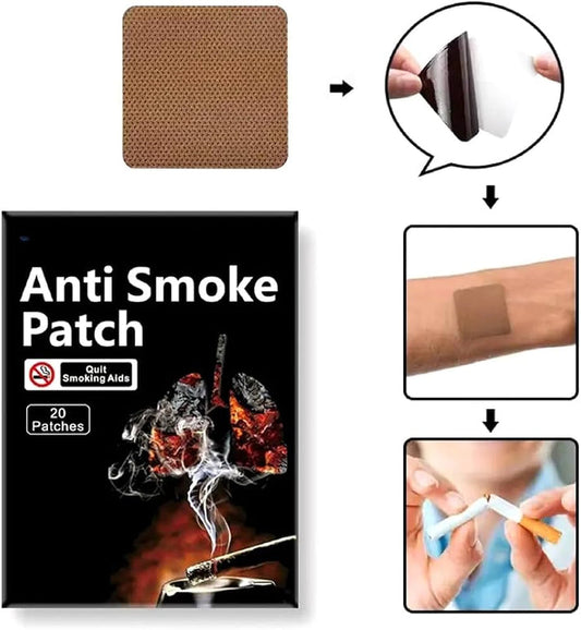 ๐ญ Anti-Smoke Patch โ Quit Smoking Naturally & Easily (Buy 10 Get 10 Free)