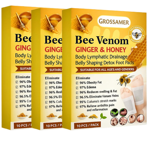 Bee-Venom & Ginger Night Detox Pads Buy 10 Get 10 Free