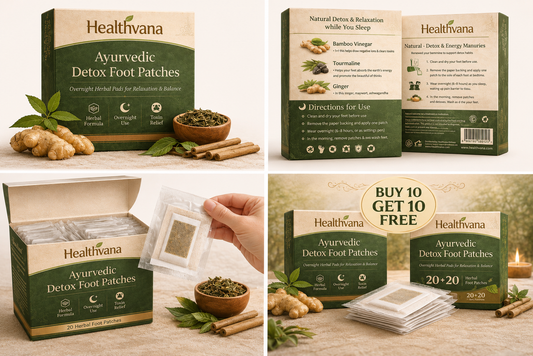 ๐ฟ HealthVana Detox Foot Pads๐ฃ | Buy 10 Get 20 Value (Pack of 30) FREE ๐