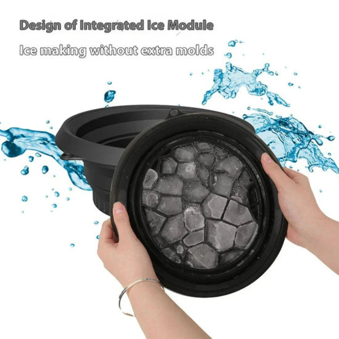🧊 Collapsible Ice Facial Bowl ❄️💧 Silicone Ice Therapy❄️