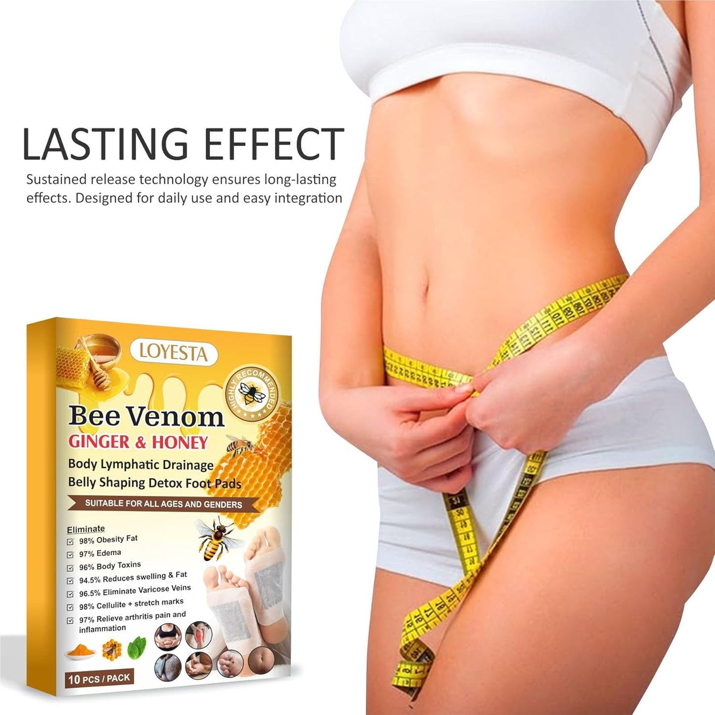 🍃🐝 BeeZest Night Detox  Pads (BUY 10 GET 10 FREE) 🤩
