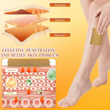 Herbal Turmeric Varicose Vein Patch Man & Woman 12x4=48 PCS BUY 1 GET 1 FREE