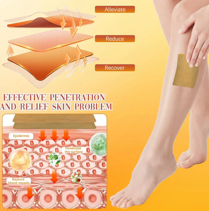 Spider & Varicose Vein Patches | Natural Herbal Therapy for Swelling, Fatigue & Vein Health