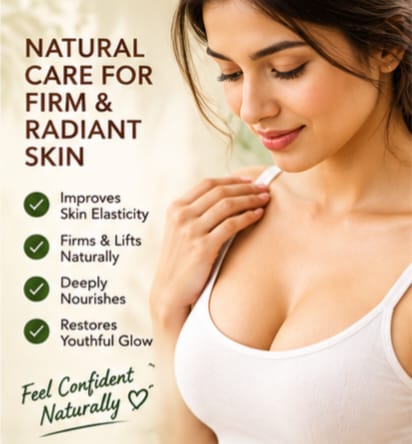 Ayurvedic Bust Serum – Herbal Breast Care Serum for Firm & Smooth-Looking Skin