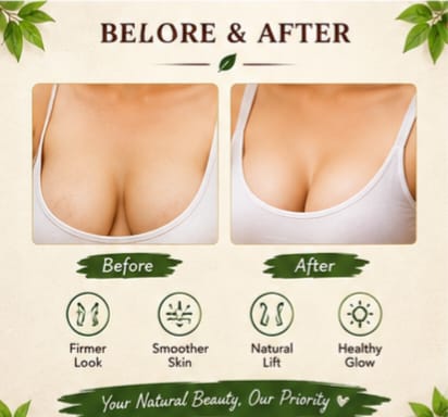 Ayurvedic Bust Serum – Herbal Breast Care Serum for Firm & Smooth-Looking Skin