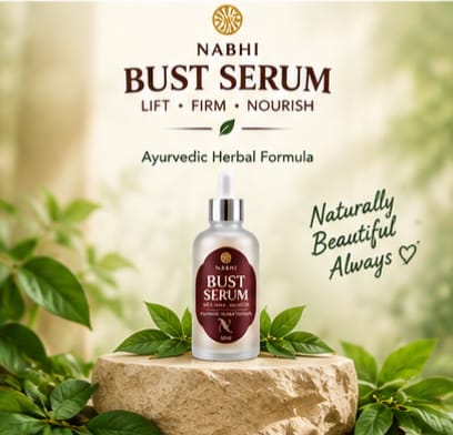 Ayurvedic Bust Serum – Herbal Breast Care Serum for Firm & Smooth-Looking Skin