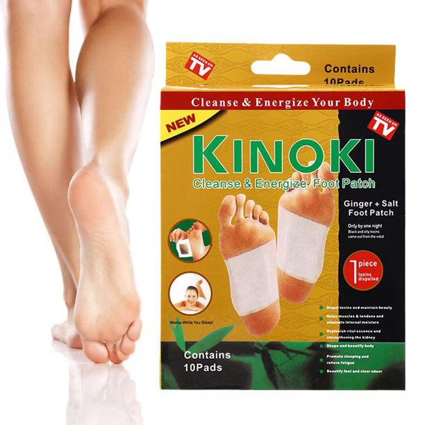 Ayurvedic 100% Herbal & Gentle Ingredient Foot Patches ( PACK OF 50 )