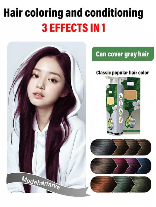 Pure Plant Extract For Grey Hair Color Bubble Dye Buy 1 get 1 free (man & Woman)