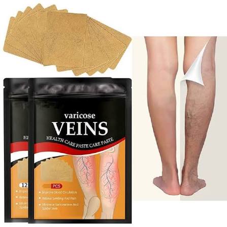 Kenko™ Spider & Varicose Vein Patches | Natural Herbal Therapy for Swelling, Fatigue & Vein Health
