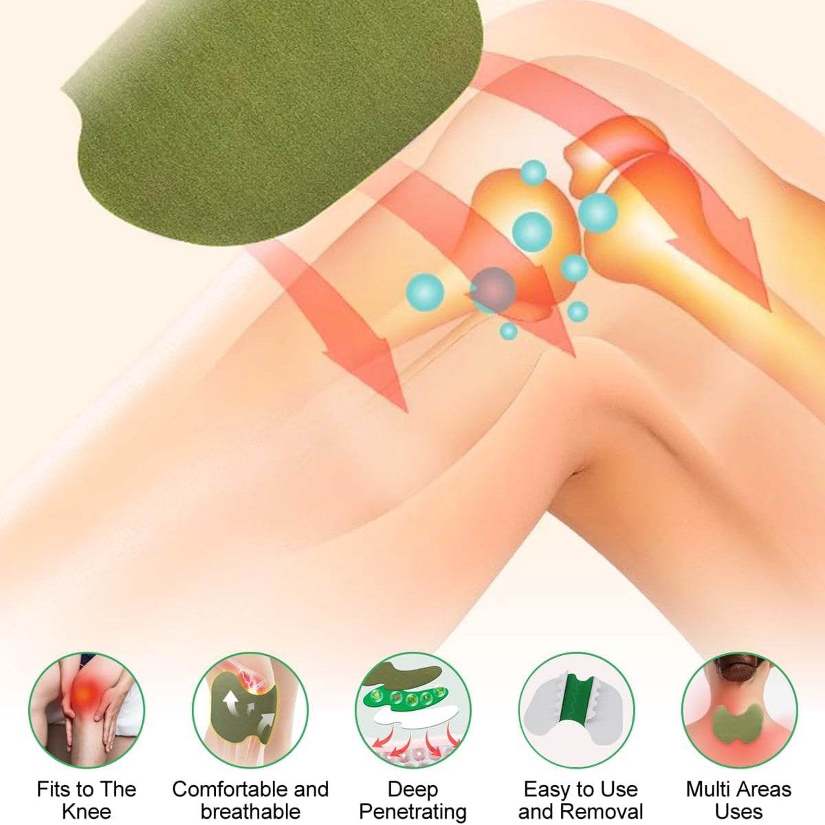 Knee Patches for Pain Relief ( 5 Pcs )