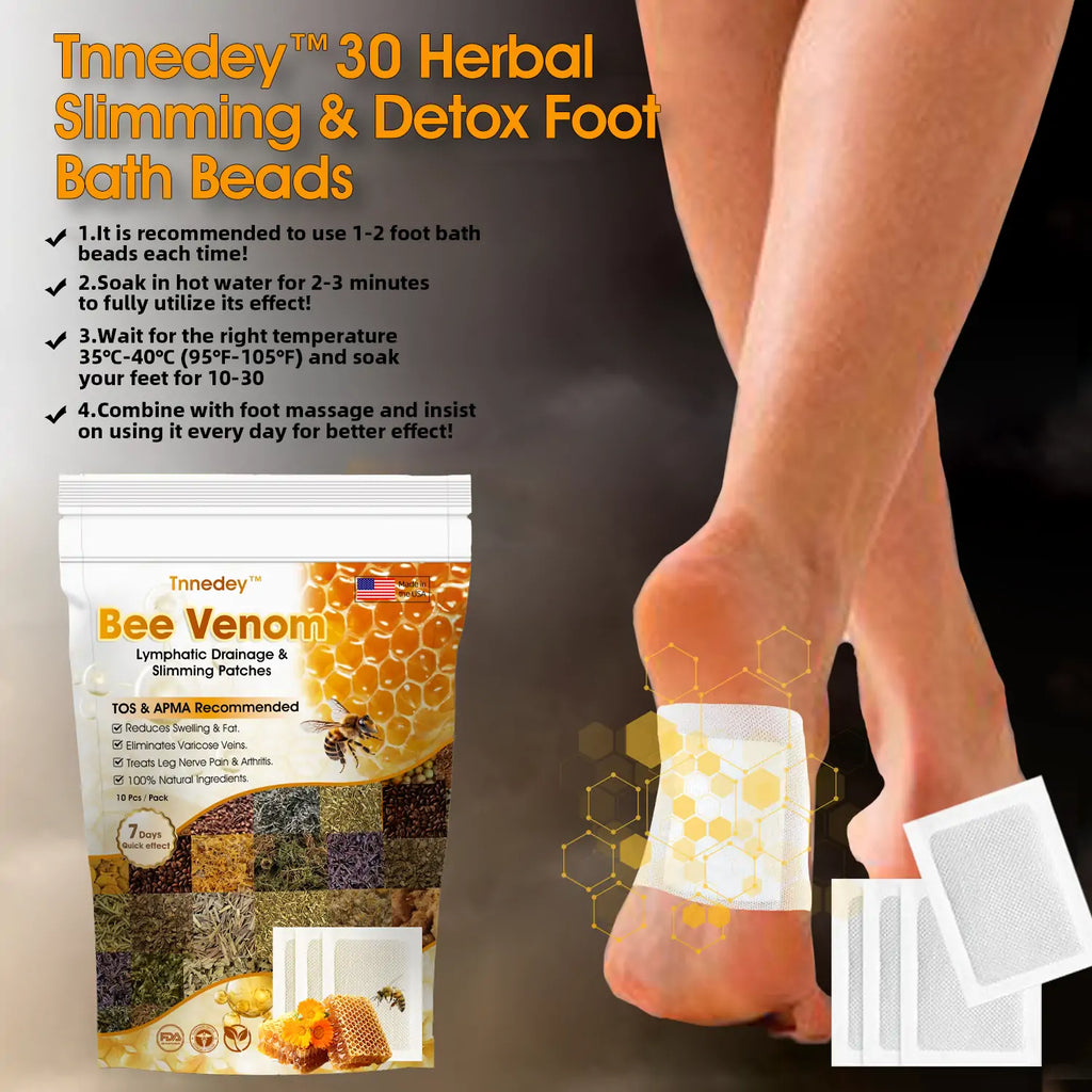 Bee Venom & Slim Foot Pads (Buy 10 Get 10 Free)